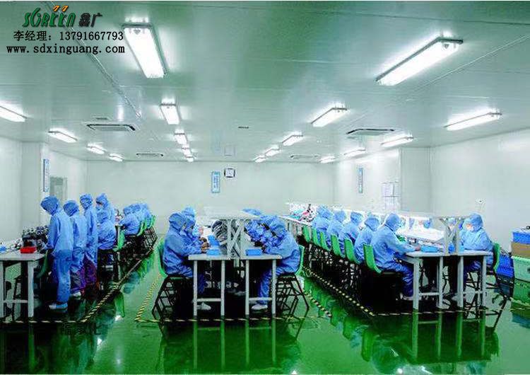 山東電子廠凈化工程，無(wú)塵車(chē)間裝修