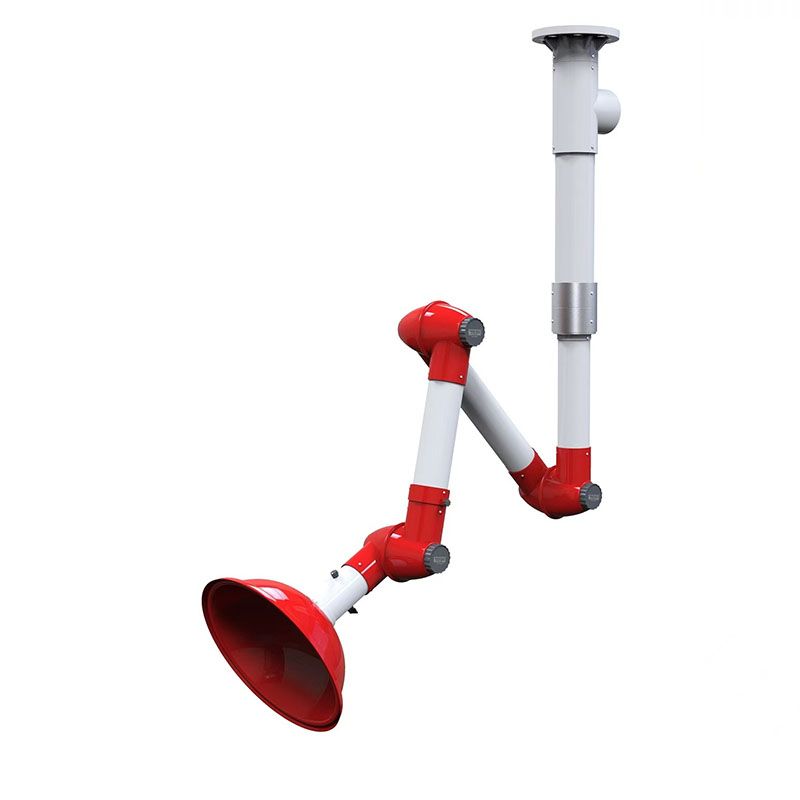 山東實(shí)驗(yàn)室設(shè)備PP萬向吸風(fēng)罩鋁合金吸氣抽氣罩